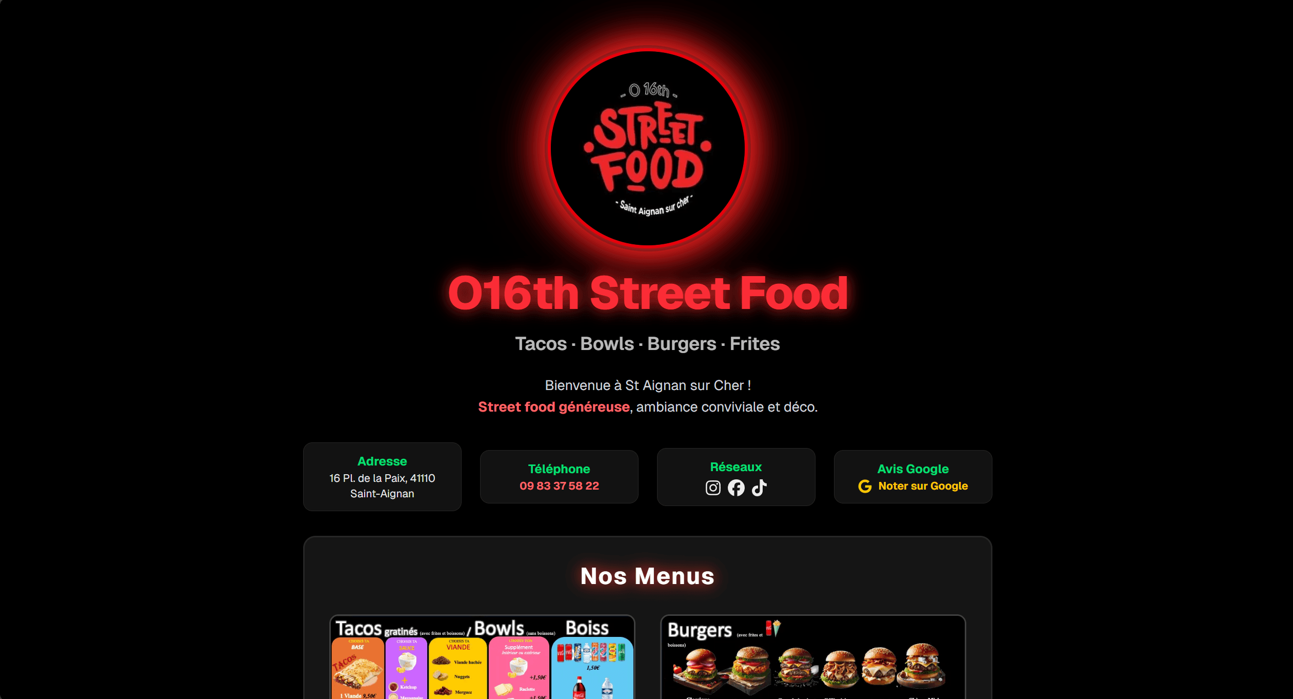 Site O16th Street Food